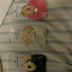 Set of 3 earrings